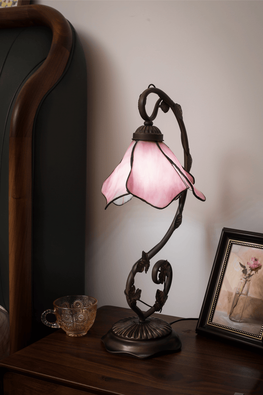Flora Tiffany Style Lamp